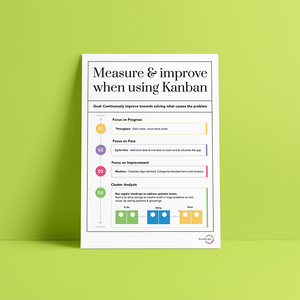 'Measure and Improve when using Kanban' Poster